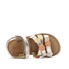 Sandales Doré à fleurs Fille Mod8 Mo Cloflore