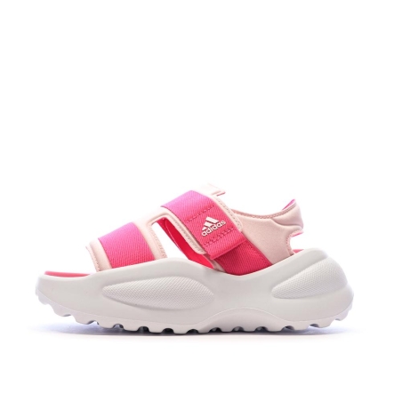 Sandales Roses/Blanches Fille Adidas Mehana