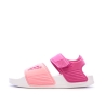 Sandales Roses/Blanches Fille Adidas Adilette K