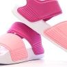 Sandales Roses/Blanches Fille Adidas Adilette K