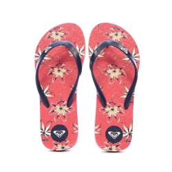 Tongs Rose à fleurs Fille Roxy The Sea Penhat