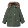 Manteau Kaki clair Fille Name it Marlin