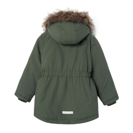 Manteau Kaki clair Fille Name it Marlin