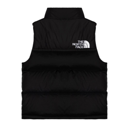 Doudoune Sans Manches Noir Junior Mixte The North Face Nuptse