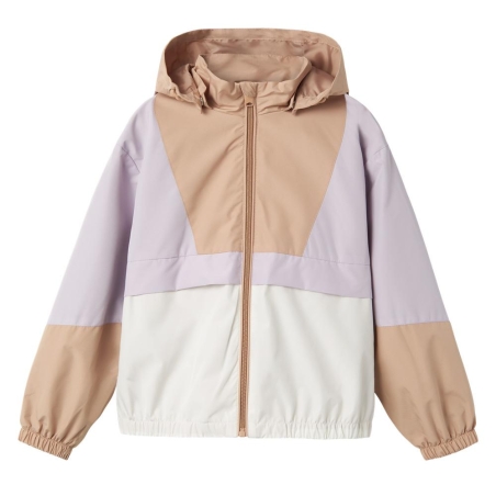 Veste Mauve/Beige/Blanche Fille Name it Ikaela