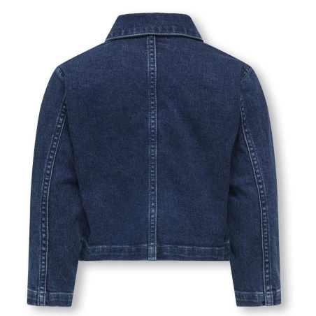Veste en Jean Bleu Foncé Fille ONLY Heart