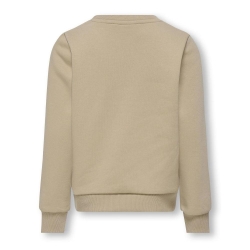 Sweat Beige Fille Kids ONLY Koglinna City