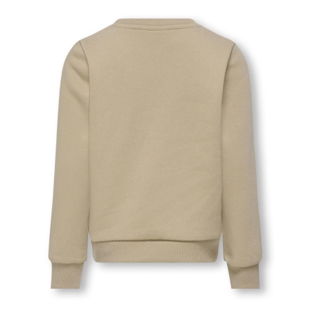 Sweat Beige Fille Kids ONLY Koglinna City