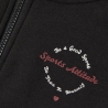 Sweat Noir zippé Fille Name It Folise