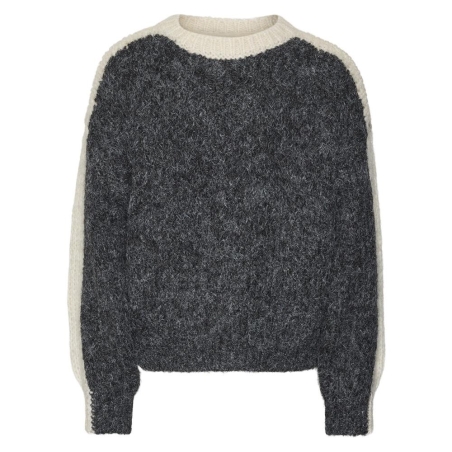 Pull Gris Fille Vero Moda Cordelia