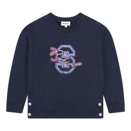 Sweat Bleu Fille Sonia Rykiel A00237