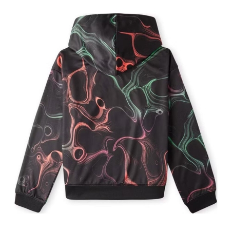 Sweat Noir/Orange Fille O'Neill Rutile