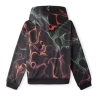 Sweat Noir/Orange Fille O'Neill Rutile