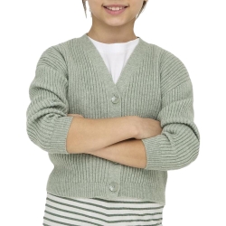 Gilet Vert Fille Kids ONLY Kogpiumo