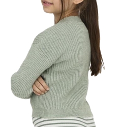 Gilet Vert Fille Kids ONLY Kogpiumo