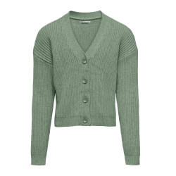 Gilet Vert Fille Kids ONLY Kogpiumo