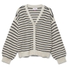 Gilet Marine/Beige à Rayures Fille Vero Moda Newlex