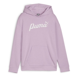 Sweat Mauve Fille Puma Script