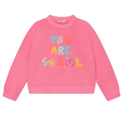 Sweat Rose Fille Billieblush U20097
