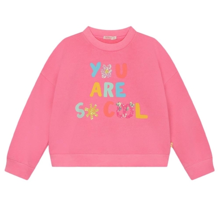 Sweat Rose Fille Billieblush U20097