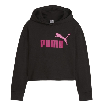Sweat Noir/Rose Fille Puma Length