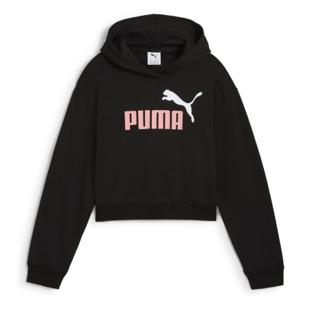 Sweat Noir Fille Puma Color