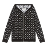 Sweat Zippé Noir/Blanc Fille Sonia Rykiel A15032