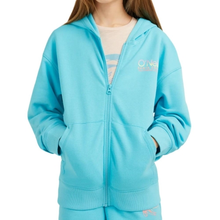 Sweat zippe Capuche Bleu Fille O'Neill Circle Surfer