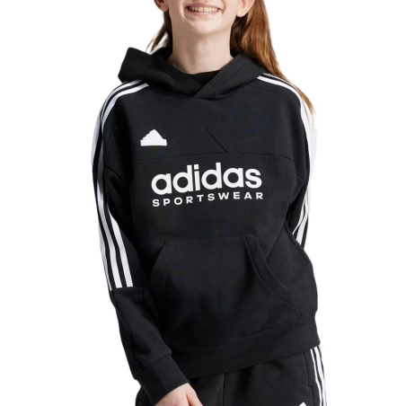 Sweat Noir Fille Puma Hoodie