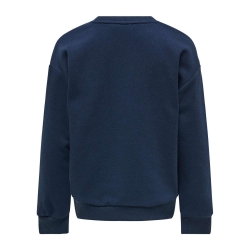 Sweat Bleu Fille Kids ONLY Gyda