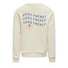 Sweat Beige Fille Kids ONLY Koglovely
