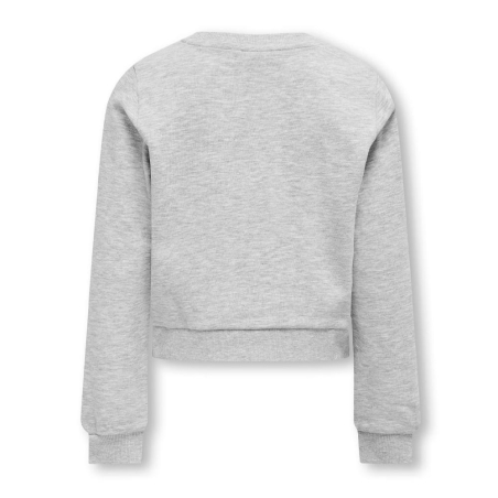 Sweat Gris Fille Kids ONLY Celeste