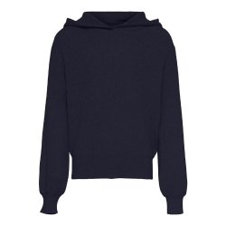 Sweat à capuche côtelé marine fille Kids Only Florelle
