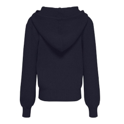 Sweat à capuche côtelé marine fille Kids Only Florelle