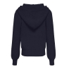 Sweat à capuche côtelé marine fille Kids Only Florelle
