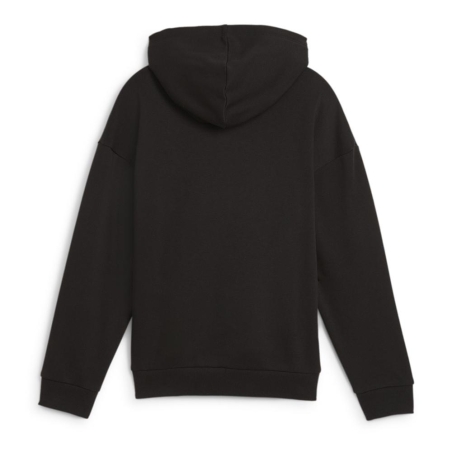 Sweat Noir Fille Puma Script Metallic