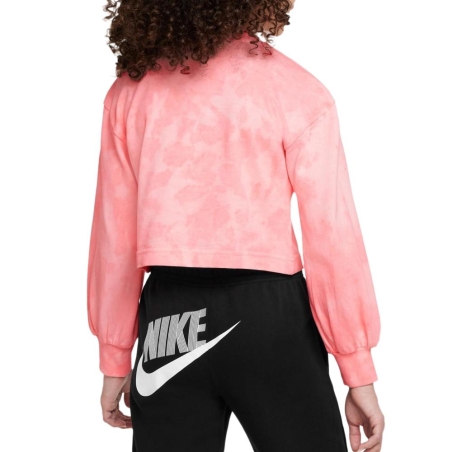 Sweat Rose Fille Nike Wash