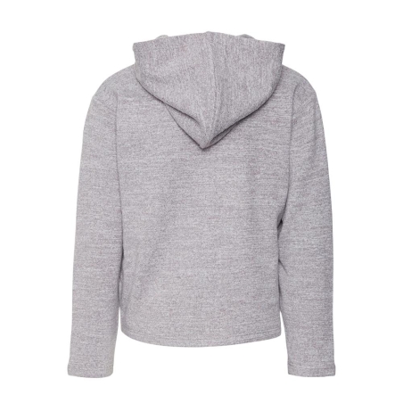 Sweat Zippé Gris Clair Fille Vero Moda Bella