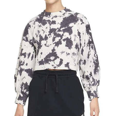 Sweat Gris Fille Nike Wash