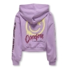 Sweat à Capuche Mauve Fille Kids ONLY Smile Life