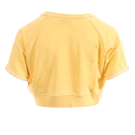 Sweat Court Jaune Fille Le Temps Des Cerises Damina
