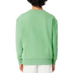 Sweat Vert Enfant Lacoste Kids Printed Crew Neck