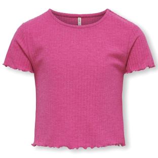 T-shirt Rose Fille Only Kids Ognella