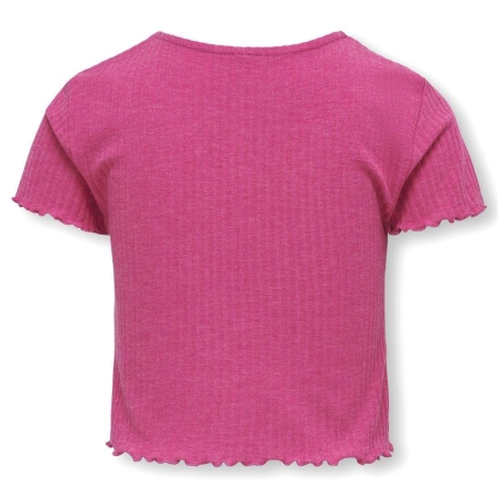 T-shirt Rose Fille Only Kids Ognella