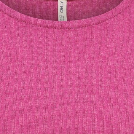 T-shirt Rose Fille Only Kids Ognella