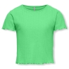T-shirt Vert Fille Only Kids Ognella