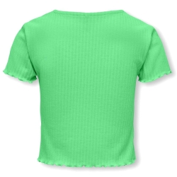 T-shirt Vert Fille Only Kids Ognella