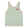 T-shirt Blanc/Jaune/Bleu Fille Levi's 3EE538