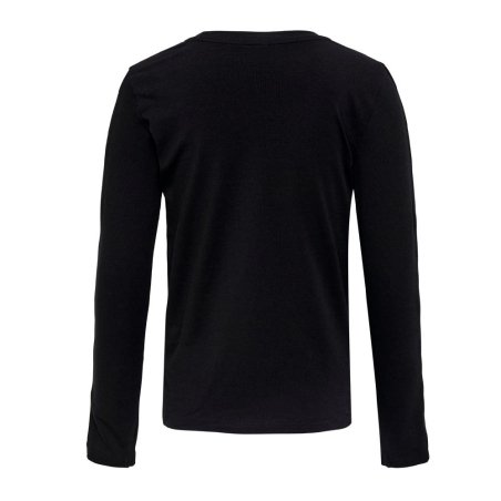 T-Shirt Noir Fille Kids ONLY Kognina Box
