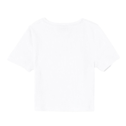 T-Shirt Blanc Fille Le Temps Des Cerises Yukongi